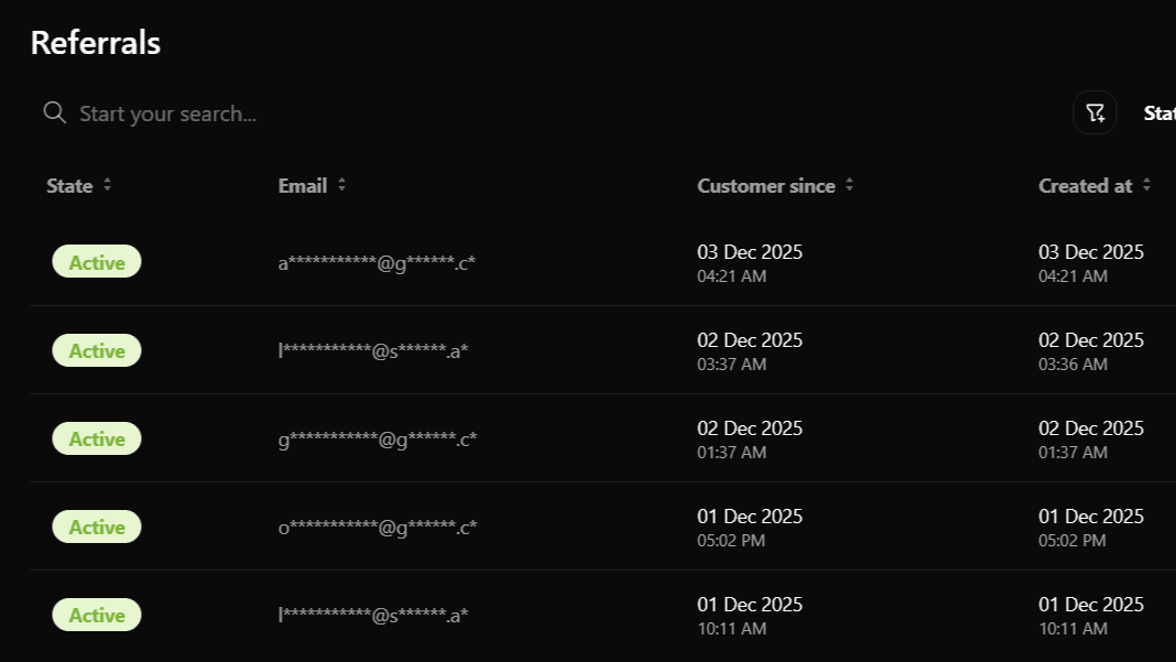 Track Your Referrals